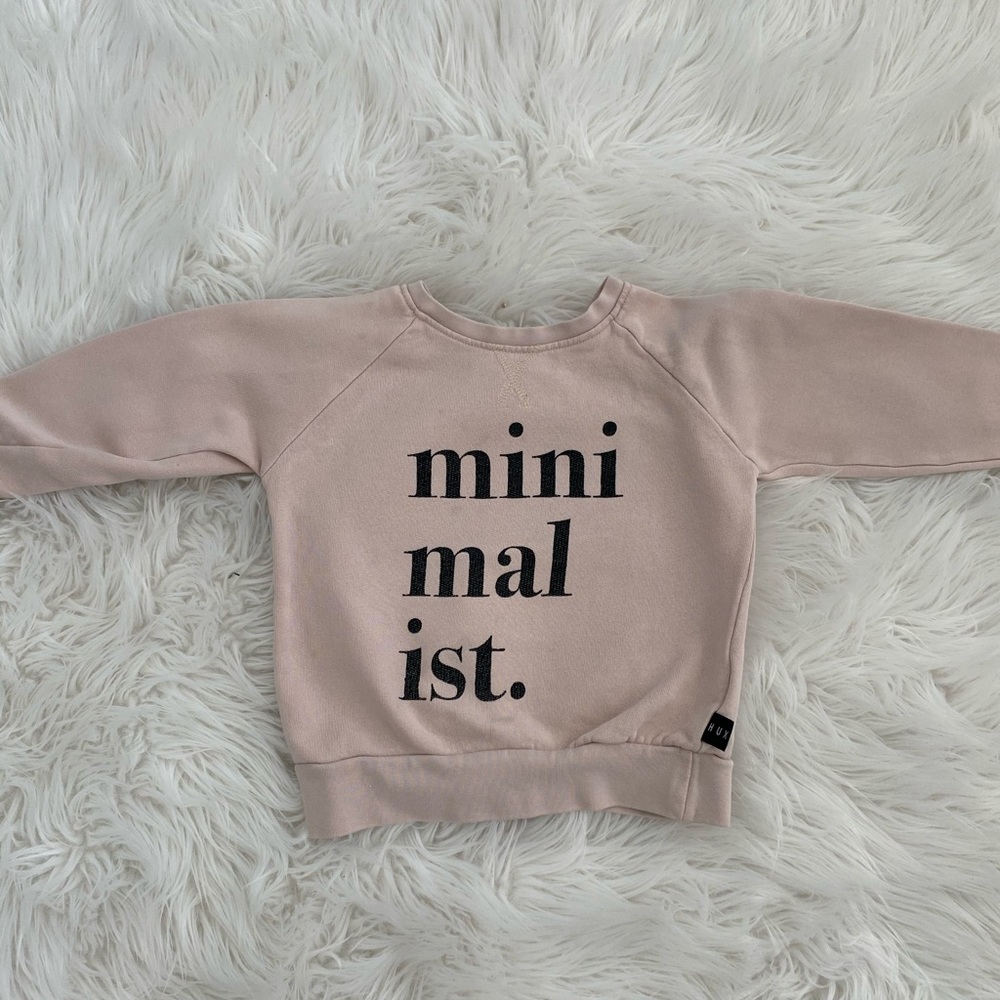 Huxbaby minimalist sweatshirt